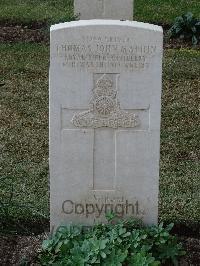 Salonika (Lembet Road) Military Cemetery - MacHin, Thomas John